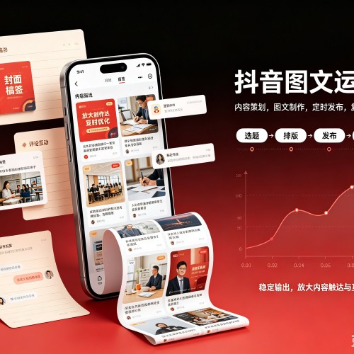 新邱抖音图文代运营服务